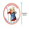 CAR DECAL - ST.CHRISTOPHER