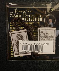 ST BENEDICT SCAPULAR BR