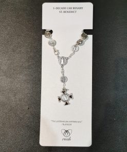 1-DEC/CAR ROSARY STBEN MTL  #RML10056