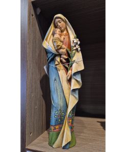 Alternative view of STATUE - Madonna & Child with Lily Renaissance Collection 12.5 Inch (#27013)