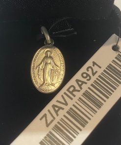 Alternative view of 925 Silver Miraculous Medal 16mm
