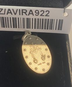 Alternative view of 925 Silver Miraculous Medal 21mm