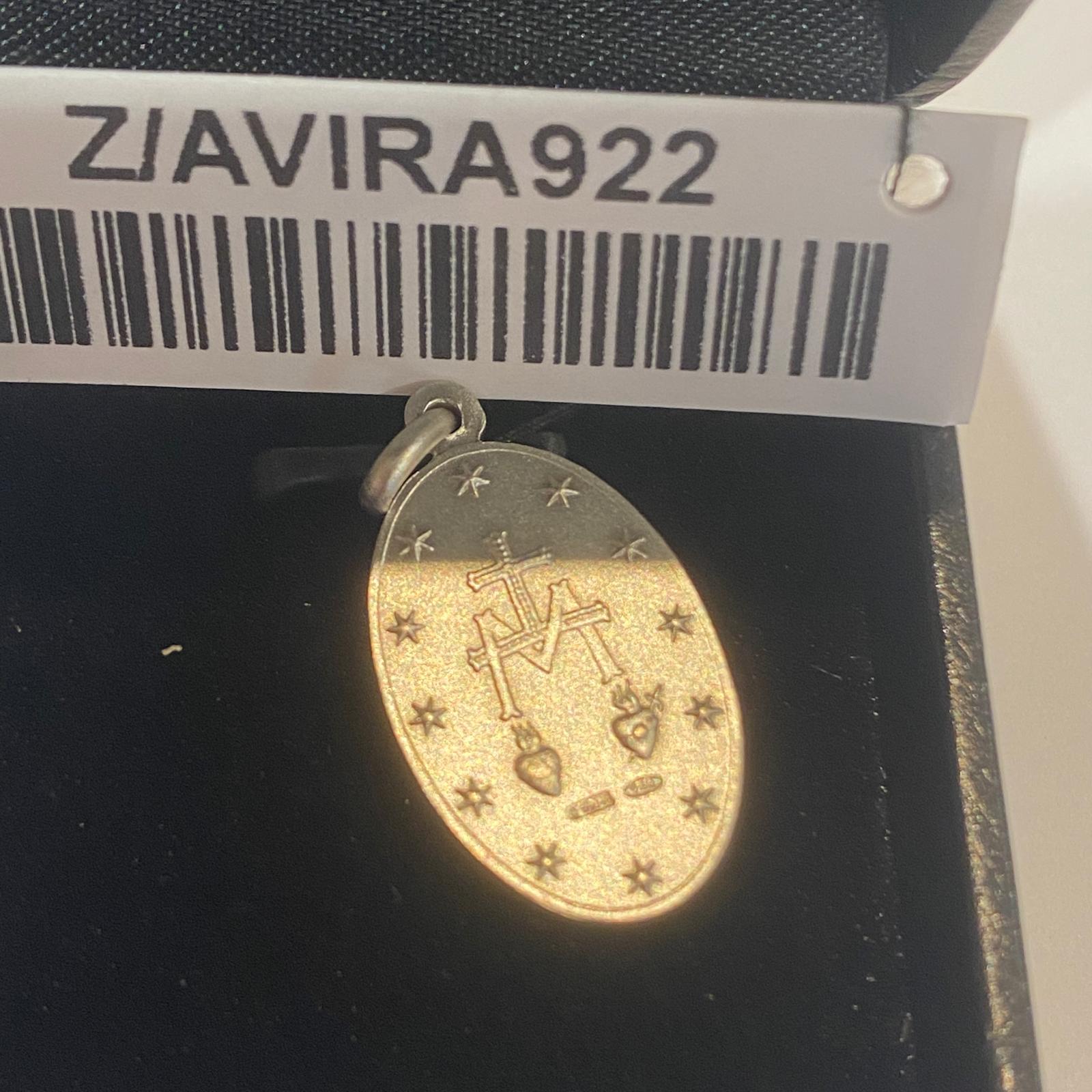 925 Silver Miraculous Medal 21mm - Image 2