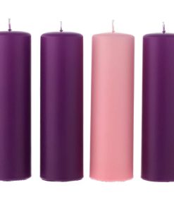 ADVENT CANDLES-6" PILLAR