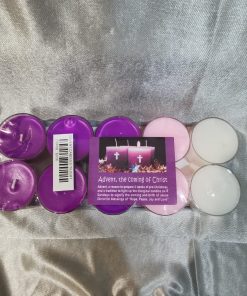 ADVENT CANDLES-T/LIGHT