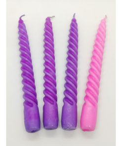ADVENT CANDLES-SPIRAL