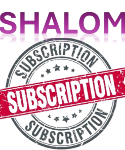 MAIL - 2027 ANNUAL SUBSCRIPTION SHALOM Monthly Issues - $37.20/YEAR (NETT) + Postage (SINGAPORE ONLY)