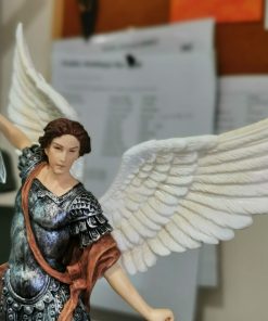 Alternative view of STATUE ST MICHAEL 20CM