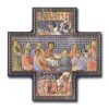 Wood Cross/Icon - Last Supper (3395)