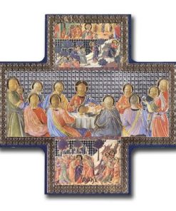 Wood Cross/Icon - Last Supper (3395)