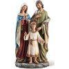 STATUE - HOLY FAMILY WITH CHILD 9.75" H (41399)