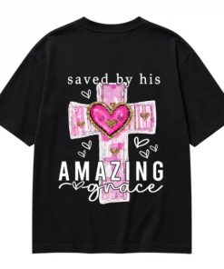 Amazing Grace Tee, Black, XL size