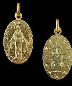 750 Gold Yellow Miraculous Mdl 12mm