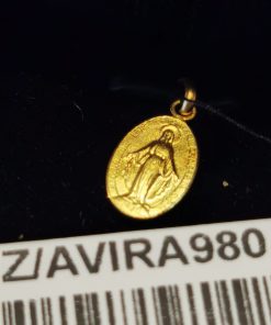 Alternative view of 750 Gold Yellow Miraculous Mdl 12mm