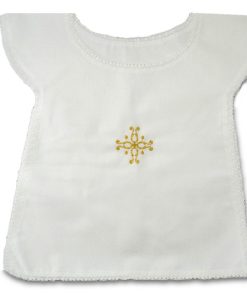 BAPTISMAL BIB - Cross (E33)