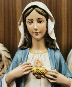 Alternative view of STATUE - IMMACULATE HEART MARY 17.25''H (68138)