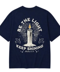 Be the light tee, blue, L size