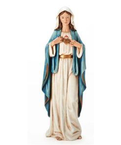 STATUE - IMMACULATE HEART MARY 17.25''H (68138)