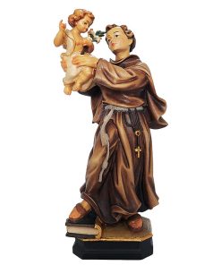 St Anthony of Padua 15cm Wood