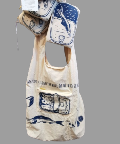 Foldable Fish Tote Bag