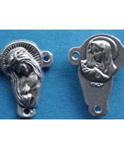 Sacred Heart of Jesus and Sorrowful Mother Rosary Centerpiece (R56)
