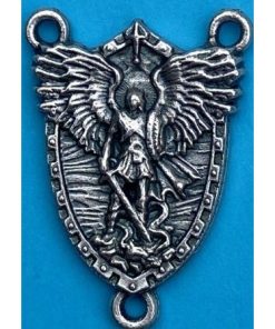 St. Michael Shield Rosary Centerpiece (R66)