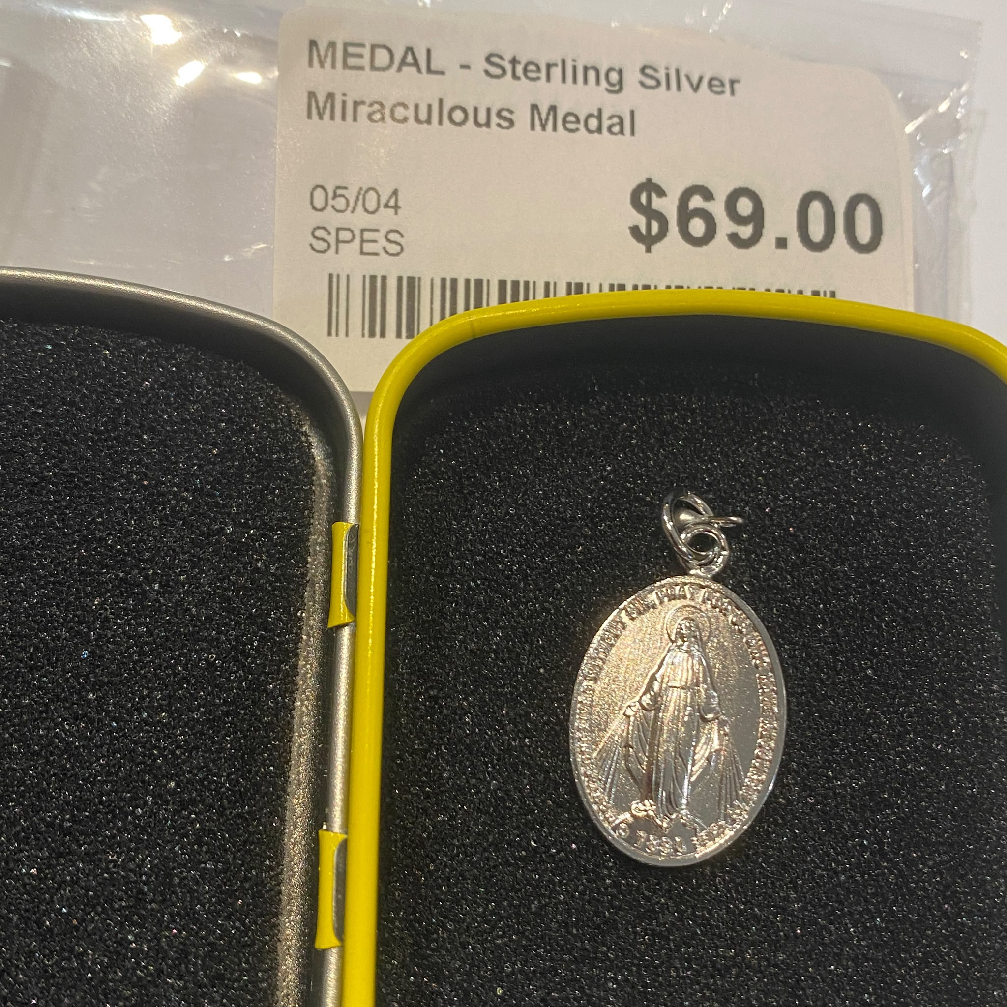MEDAL - Sterling Silver Miraculous Medal