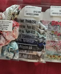 HAIR TIES (HAIR12) - FAITH