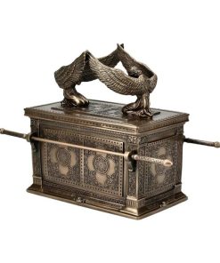 Alternative view of STATUE - Ark of the Covenant Trinket Box Cold Cast Bronze and Resin (14 x 19.5 cm) (BR011345)