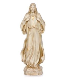 STATUE - SACRED HEART OF JESUS 13.25"H (601016)