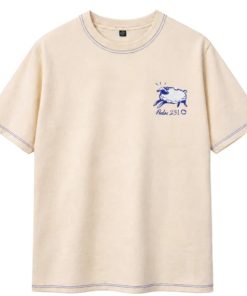 Alternative view of The Lord is my shepherd tee, Cream, L size (OVERSIZED TEE)
