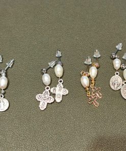 CHRISTIAN EARRINGS 37 - PEARL