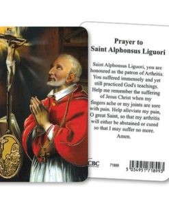 PRAYER CARD - St Alphonsus Liguori (71899)