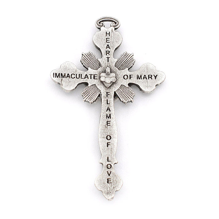 ROSARY - Flame of Love - (GHIRELLI Italy) - Image 5