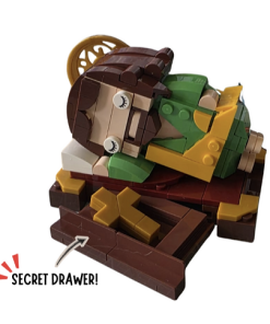 BRICKBLOX - SLEEPING JOSEPH with Secret Drawer