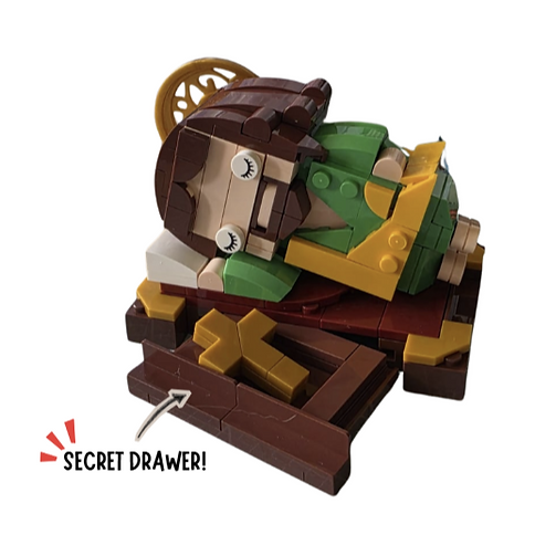 BRICKBLOX - SLEEPING JOSEPH with Secret Drawer