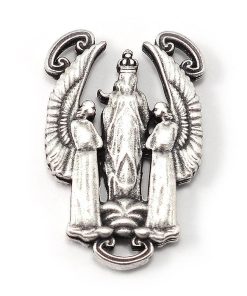 Alternative view of ROSARY - The Holy Mass Black Glass (RO255) - (GHIRELLI Italy)