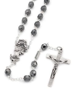 ROSARY - Lady Undoer of Knots - (Ghirelli Italy)
