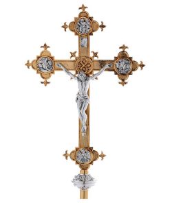 PROCESSIONAL CROSS - Brass 54 x 35 cm (CS002028)