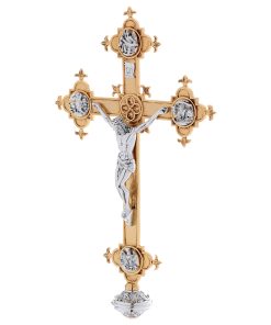 Alternative view of PROCESSIONAL CROSS - Brass 54 x 35 cm (CS002028)