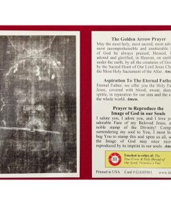 PRAYER CARD - Face of Jesus Relic
