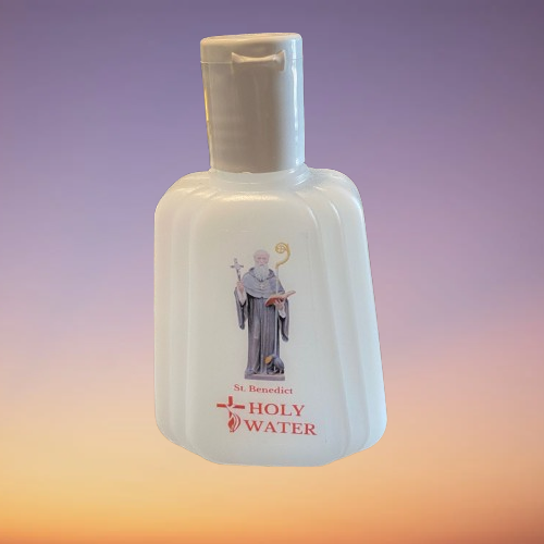 HOLY WATER BOTTLE - St Benedict