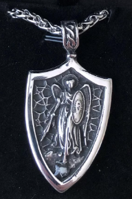 Alternative view of Relic Necklace Pendant - Stone of St Michael the Archangel