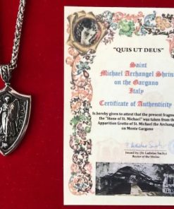Relic Necklace Pendant - Stone of St Michael the Archangel